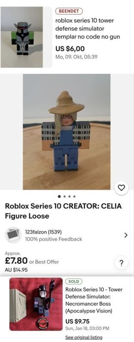 Коллекционые фигурки Roblox