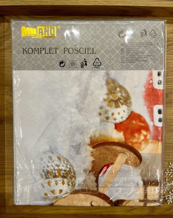 НОВ Спален комплект, с коледни мотиви 200х220см
