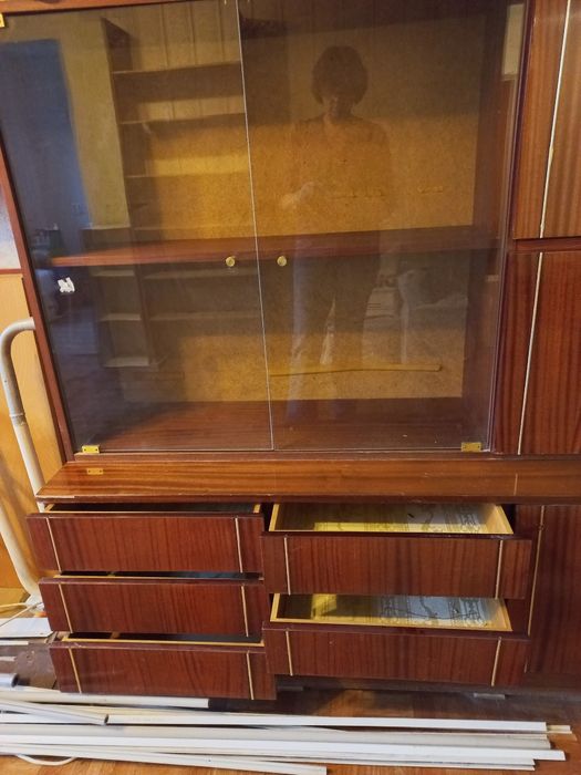 Шкаф с антресолями