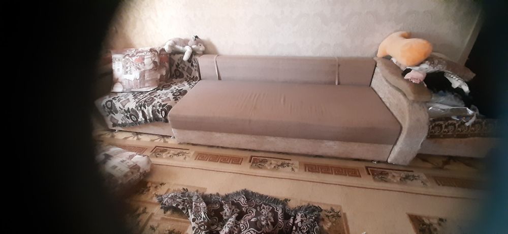 Продам диван бу раскладной с днищеми