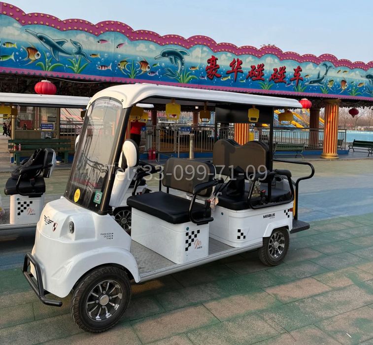 Электро Гольфкар 6 местный club car грузопассажирский электрокар