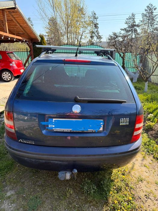 Skoda Fabia 1.4 Diesel – AC, carlig, stare buna, acte la zi