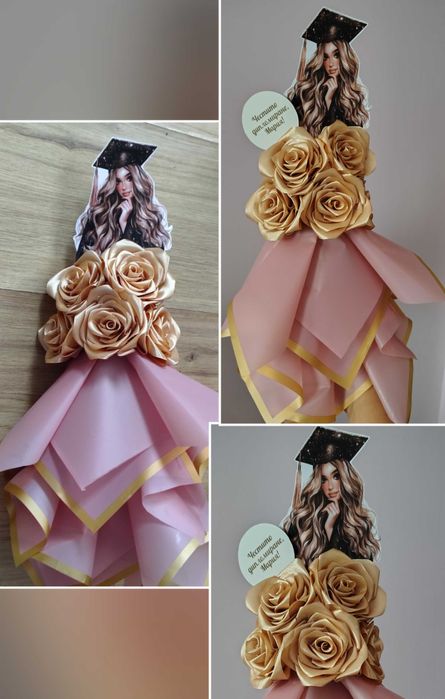 Различните букети от вечни сатенени рози, подходящи за всеки повод.