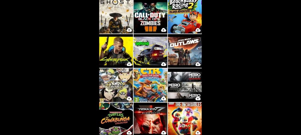 Продажа игр на PS4/PS5