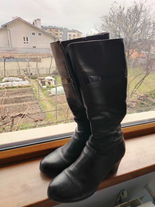 Ботуши естествена кожа - 40 номер