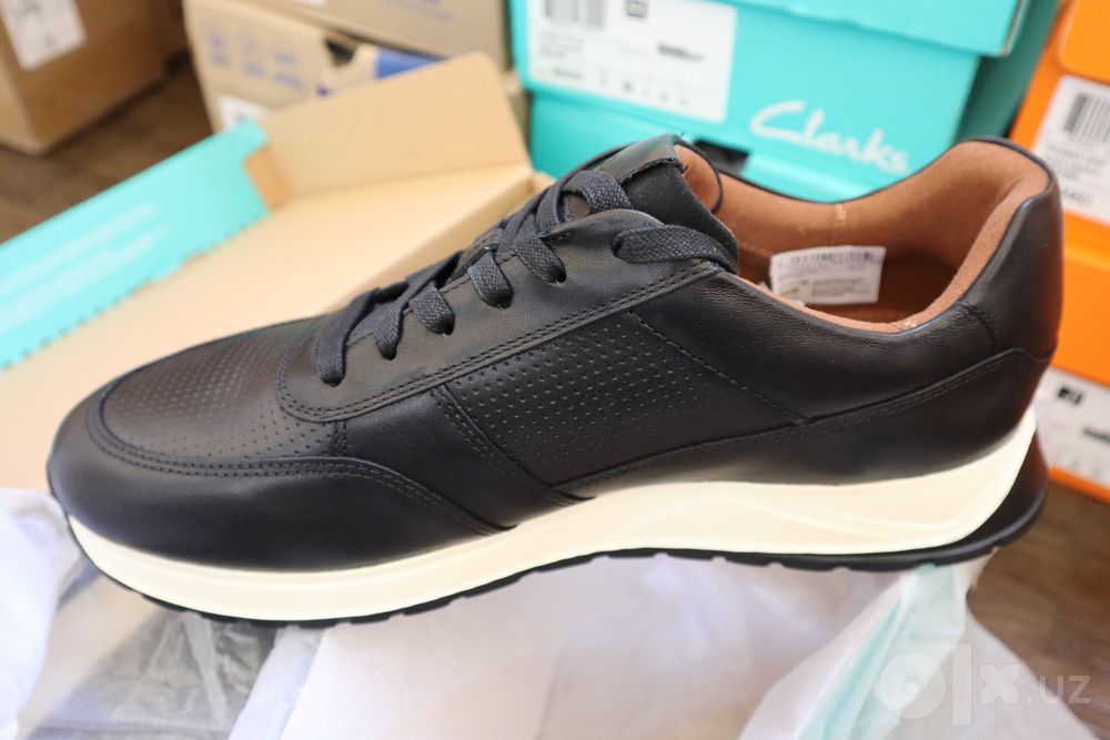 Мужские кожаные кроссовки Clarks Radwell Tie EU 42 оригинал