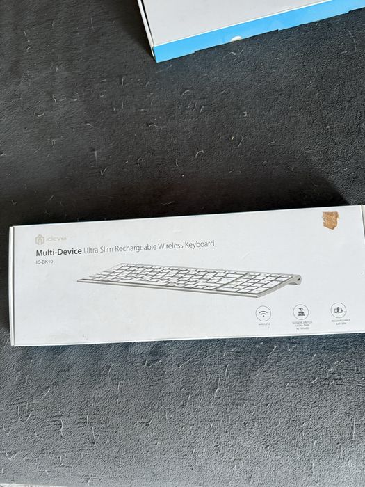 Tastatura wireles otel inoxidabil
