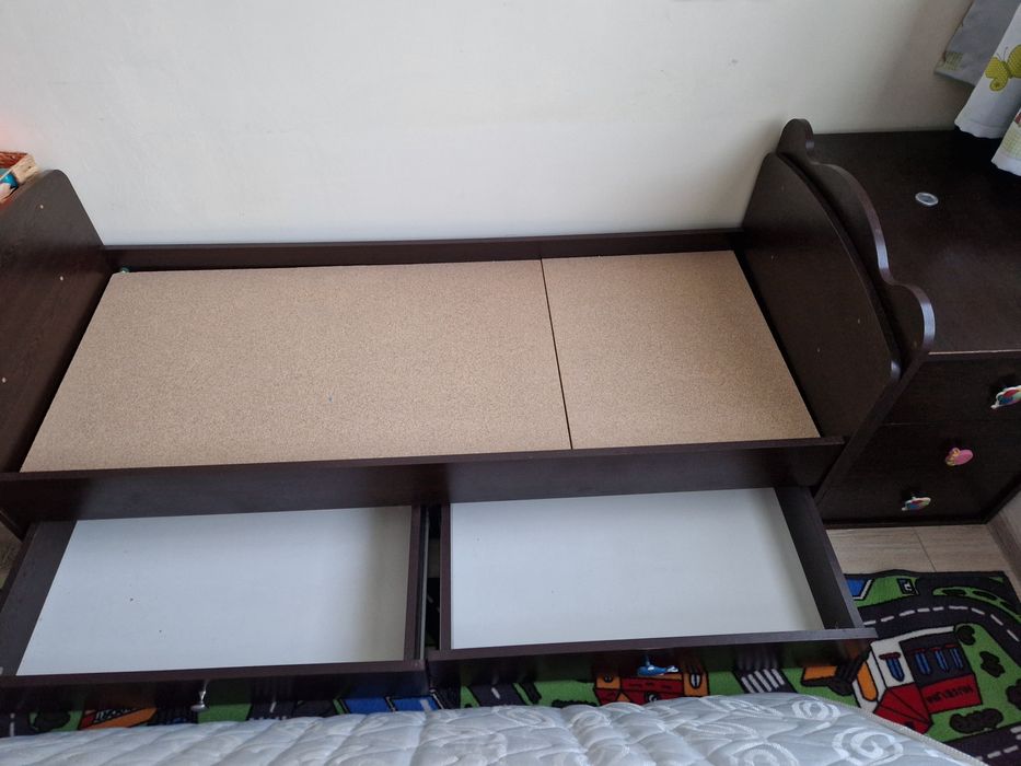 Детско креватче с матрак 160/70