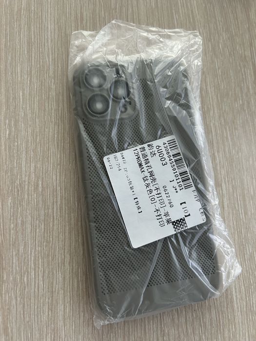 Чехол на Iphone 12 promax перфорированный
