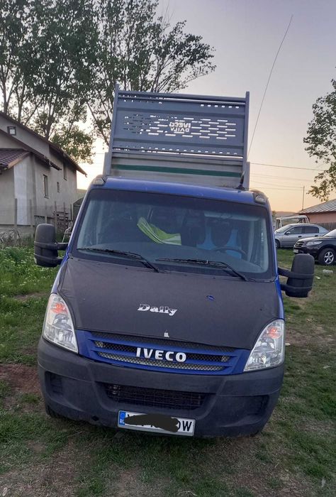 IVECO Daily 50C15 Basculabil Doka 3.5 tone cabina dubla 7 locuri 2009 3.0HPi 150 CP AC bena 3.40 m cat. B, proprietar 13.500 €