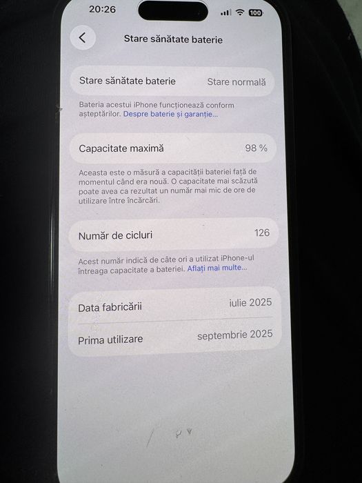 Iphone 15  negru