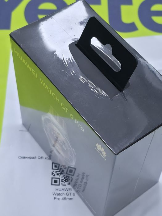 ЗАПЕЧАТАН 46mm Huawei watch GT 6 PRO / GT6 Yettel Гаранция 2028 BROWN
