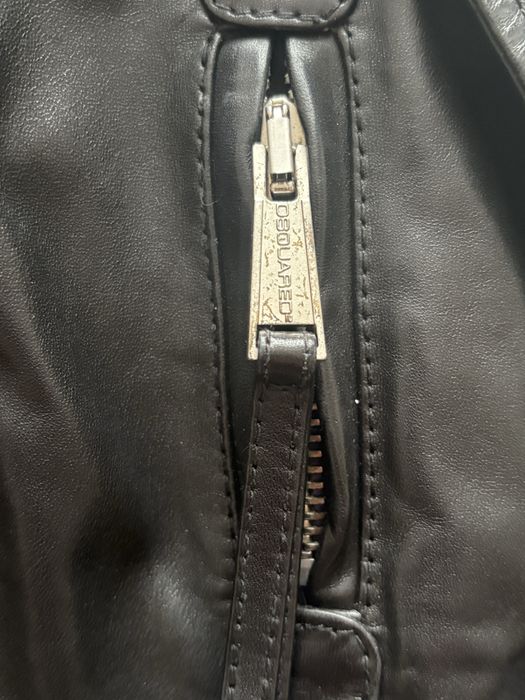 Кожено яке DSQUARED