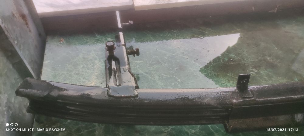 Гредата която се маха когато се слага теглич