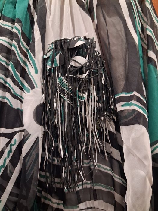 Шифоновое красивое вечернее платье