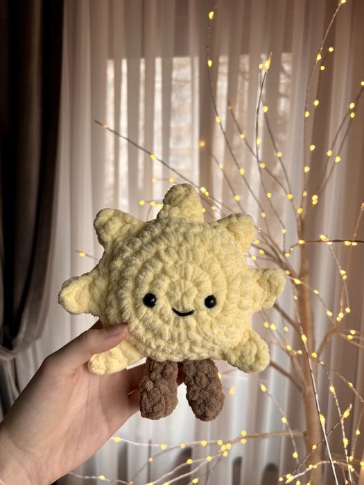 Pluș Soare Jellycat Croșetat