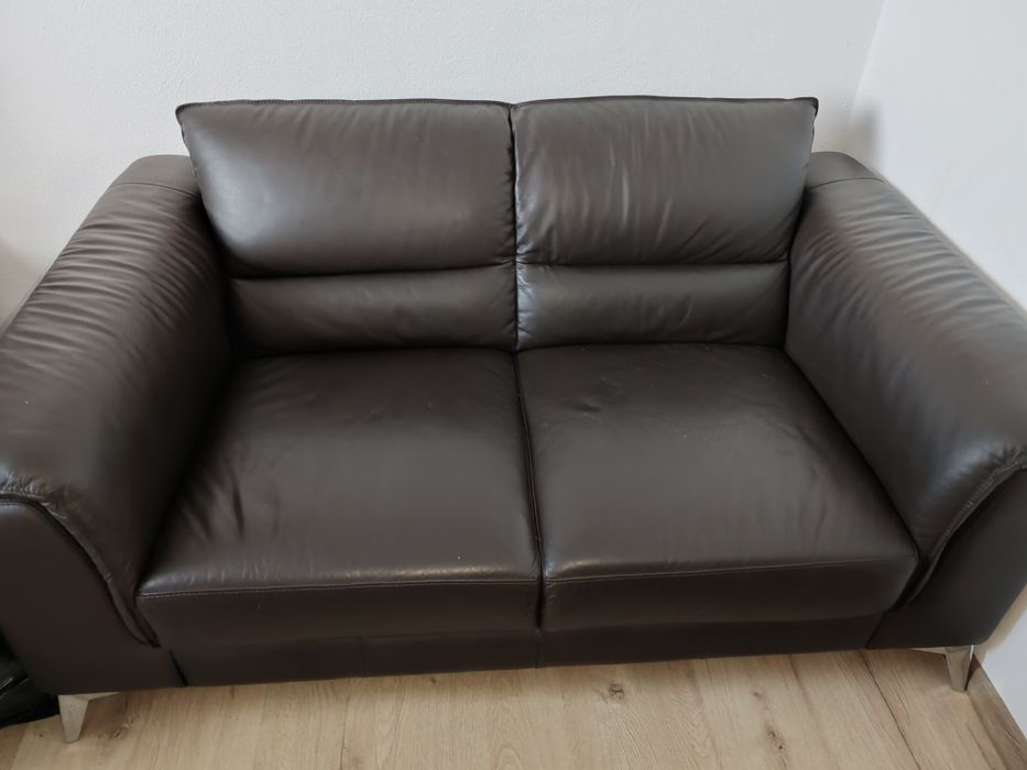 Set 3 piese canapele de piele ecologica NOI