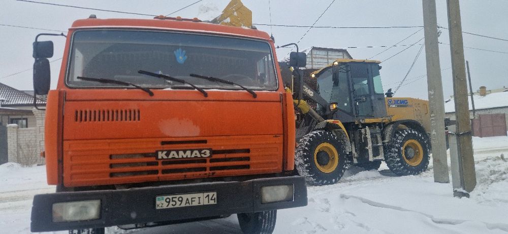 Услуги Камаз Погрузчик