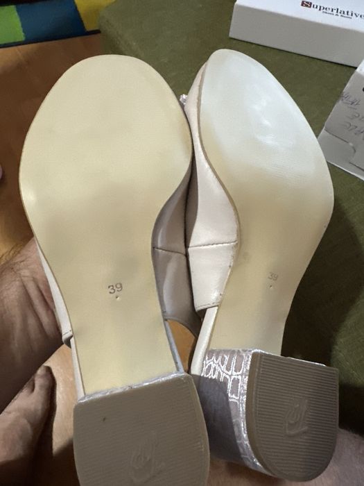 Sandale dame din piele