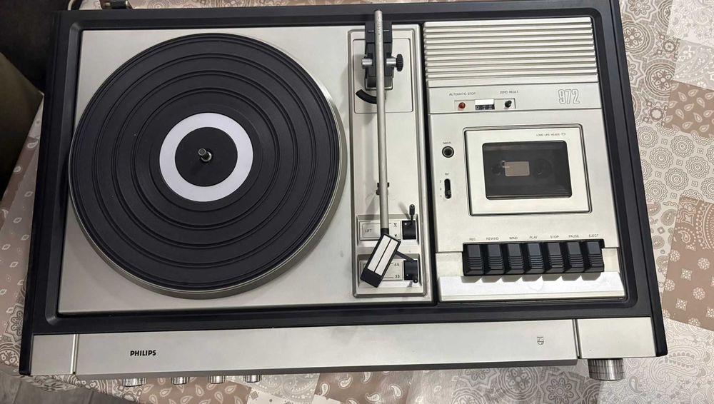 PHILIPS 972, Pick up , radio , deck