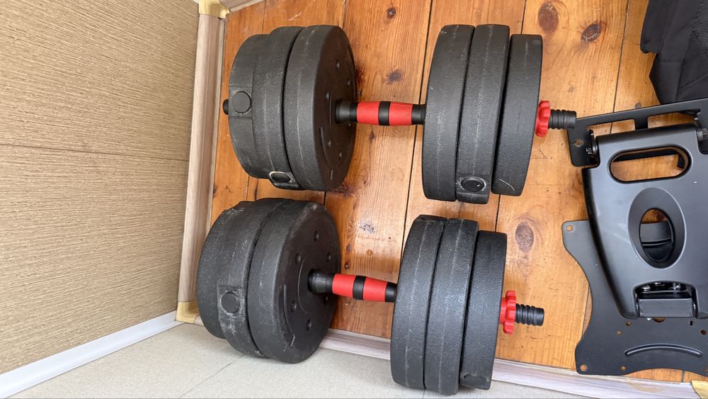 Продам гантели разборные