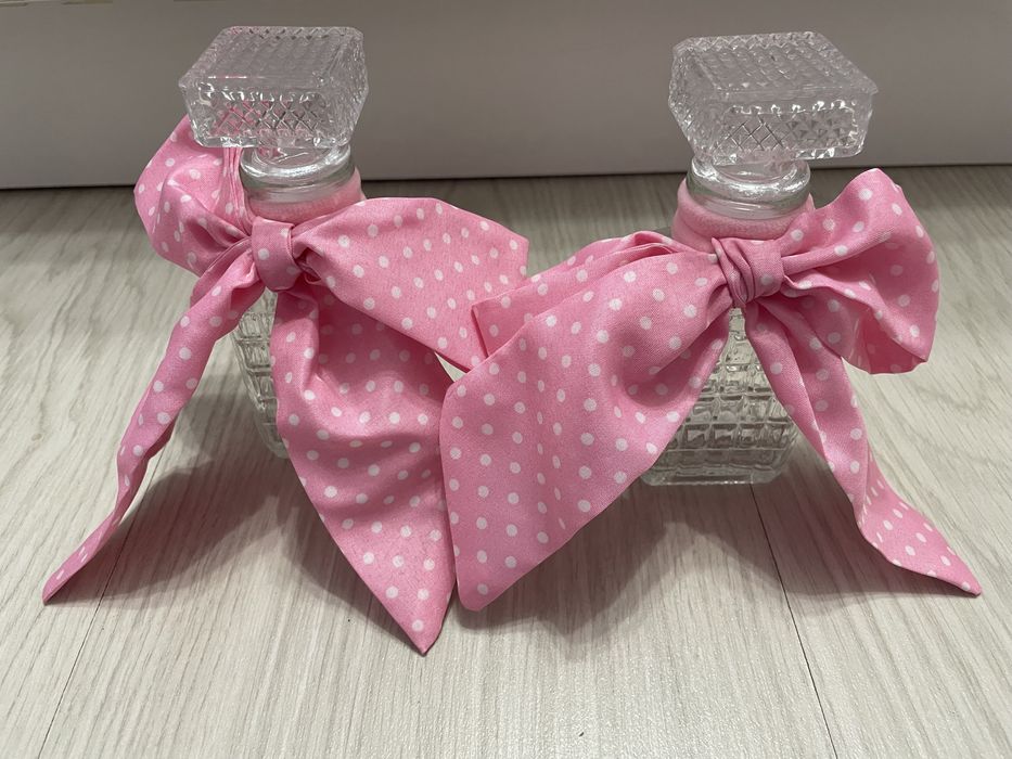 Лот за кръщене в розово