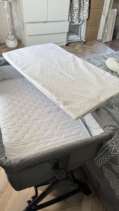 Продам кроватку манеж приставная