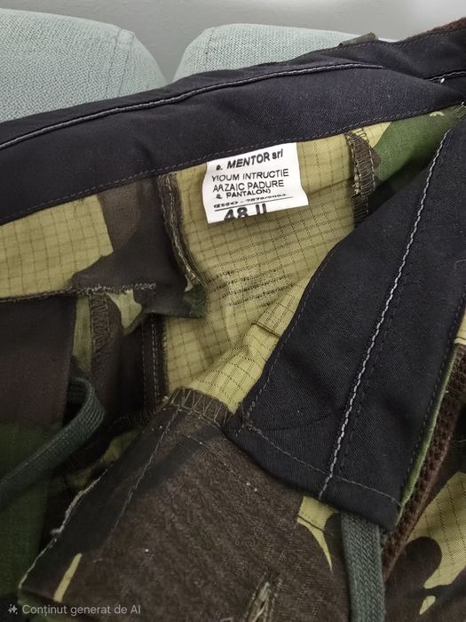 Tinuta militara pentru vanatoare