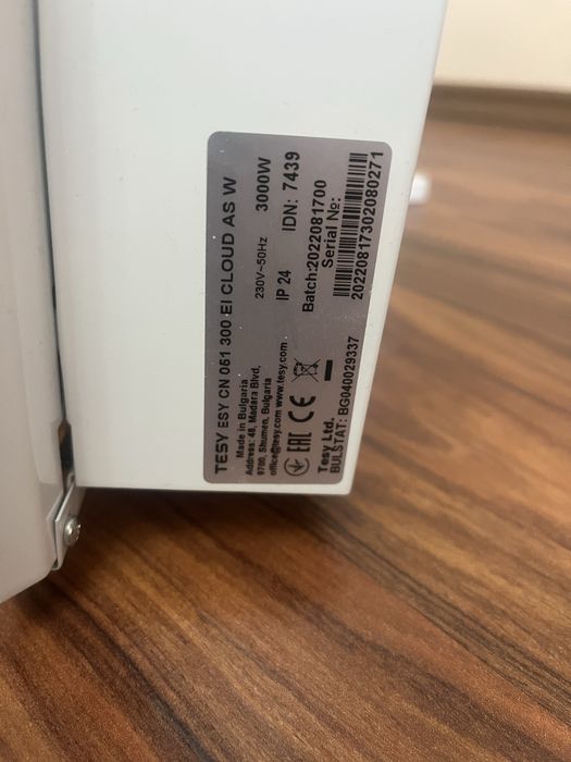 Конвектор Tesy 3000W
