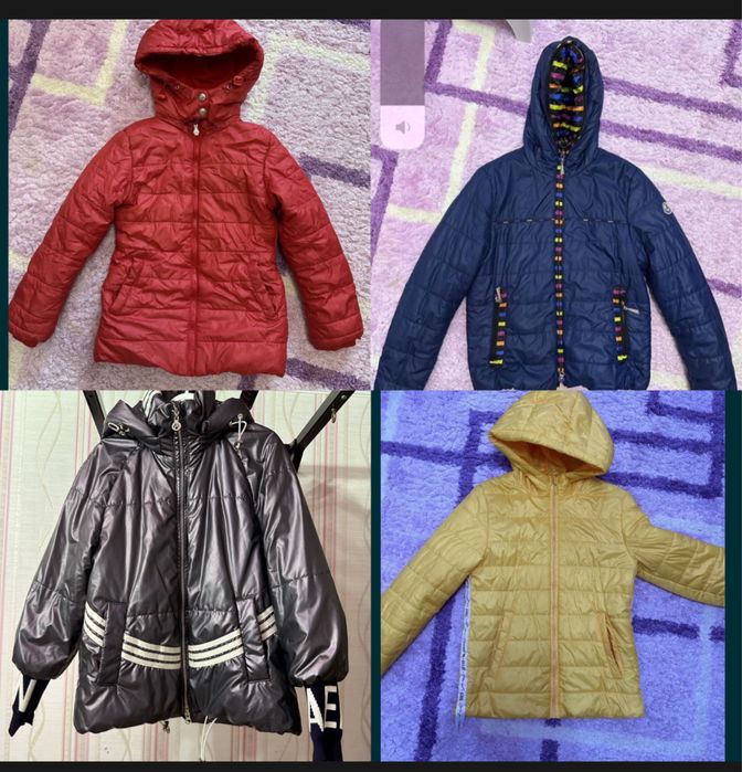 Куртки, жилетки,ветровки.