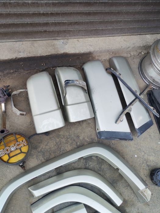 Ласты бампера Прадо 78