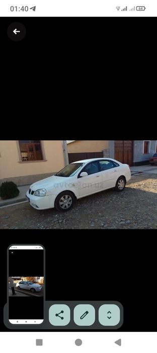 Avto Lasetti sotiladi srochni
