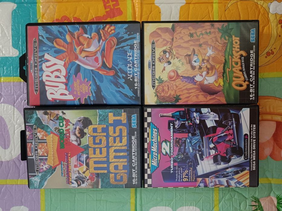 Лицензионные игры SEGA genesis/megadrive