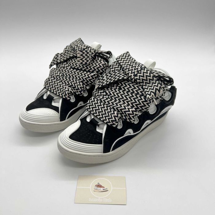Lanvin Curb Black White