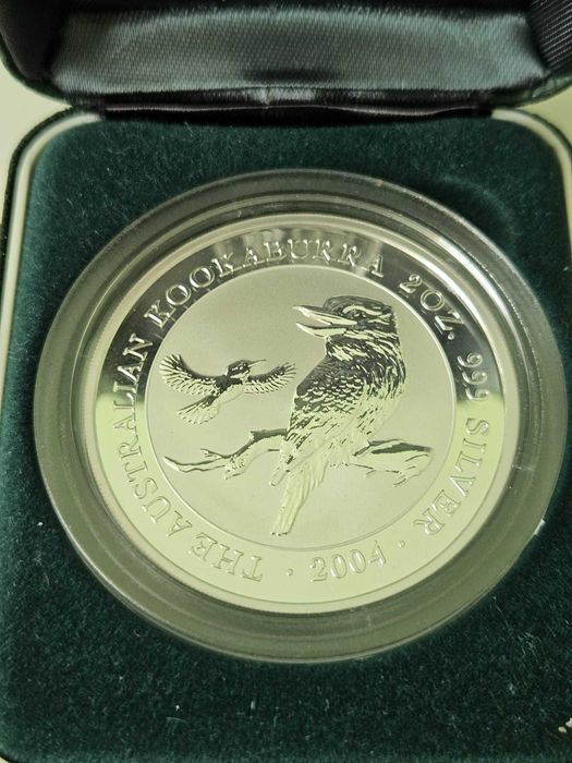 1 оз и 1 кг Сребърна монета австралийска кукабура от 1995 до 2024г
