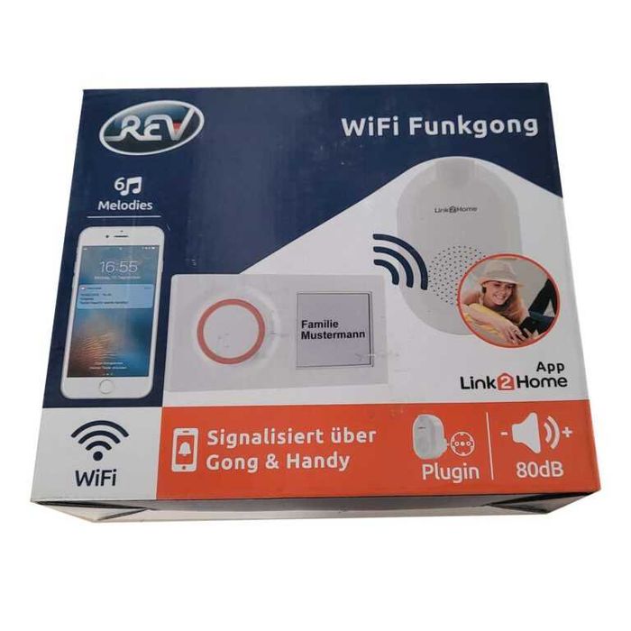 REV Link2Home WiFi безжичен звънец