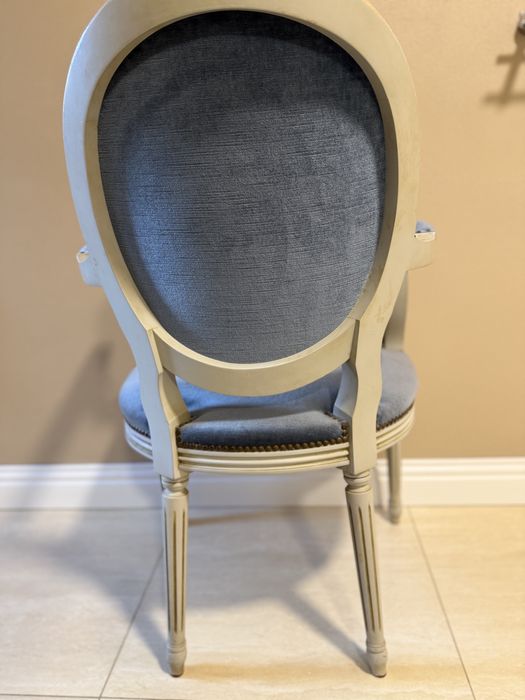 Scaun Ludovic catifea lemn masiv