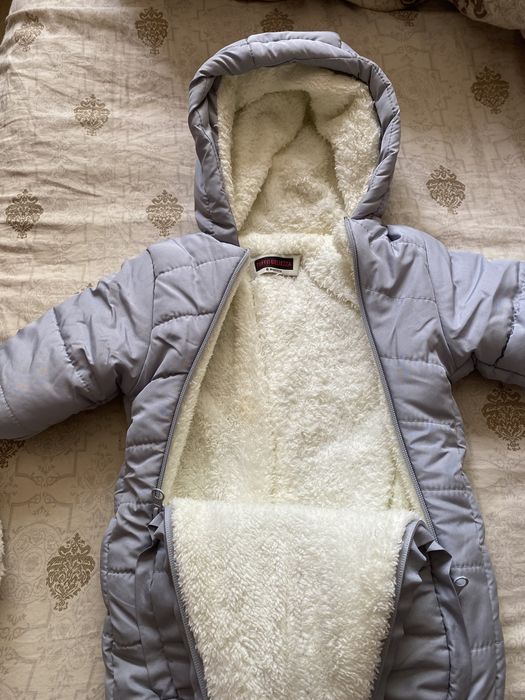 Зимний комбинезон для новорожденных