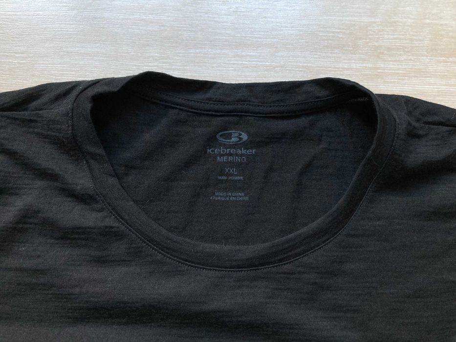 Icebreaker merino wool мерино мъжка тениска размер XXL