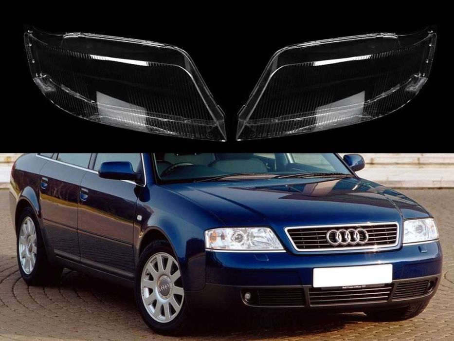 Стъкла за фарове на Audi A6 C5 Pre-Face (1997-2001)  555