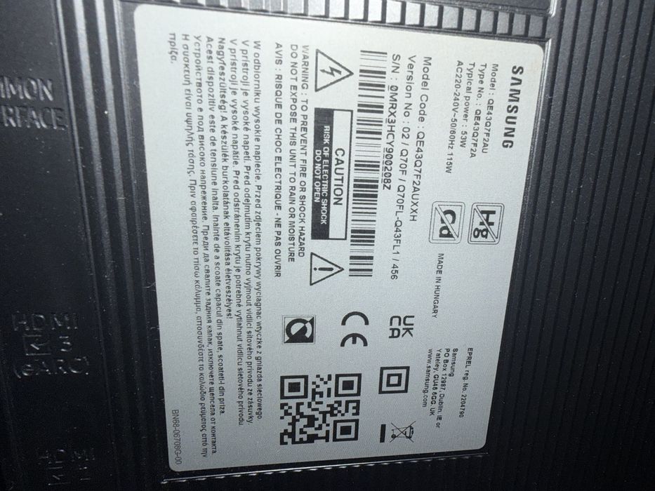 Televizor samsung
