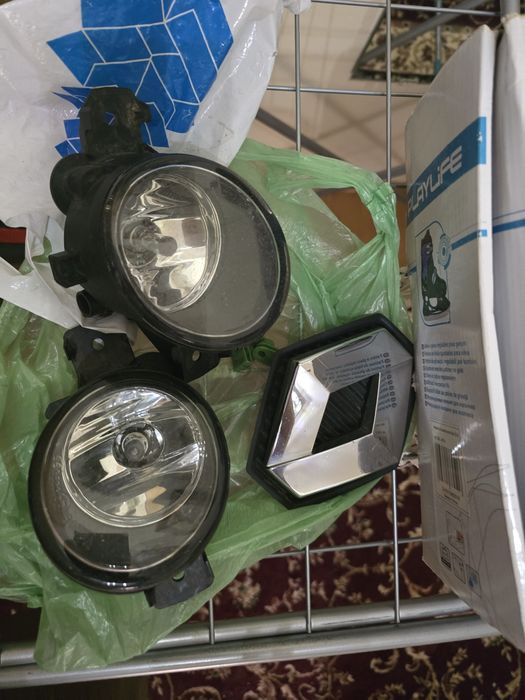 2 proiectoare ceata +emblema renault megane 2