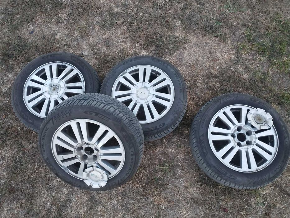 Jante aluminiu ford pe 16 cu cauciucuri