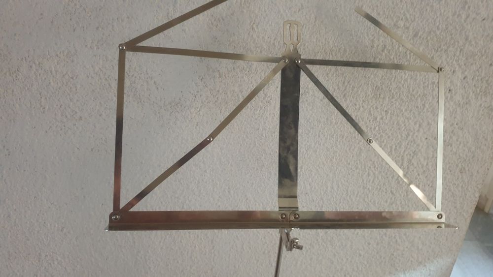 Двустранна хармоника Weltmeister и .Проф. немска стойка за ноти