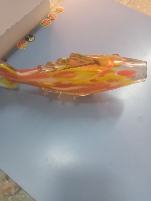 Рыба стеклянная антиквариат