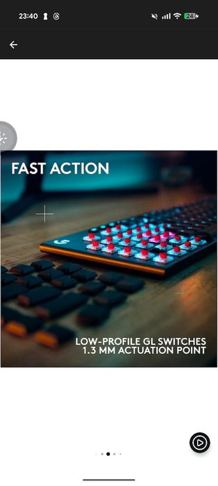 Tastatura gaming Logitech g915