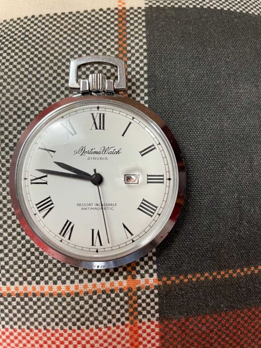Ceas de Buzunar Elegant Mortima Mecanic 21 Rubine