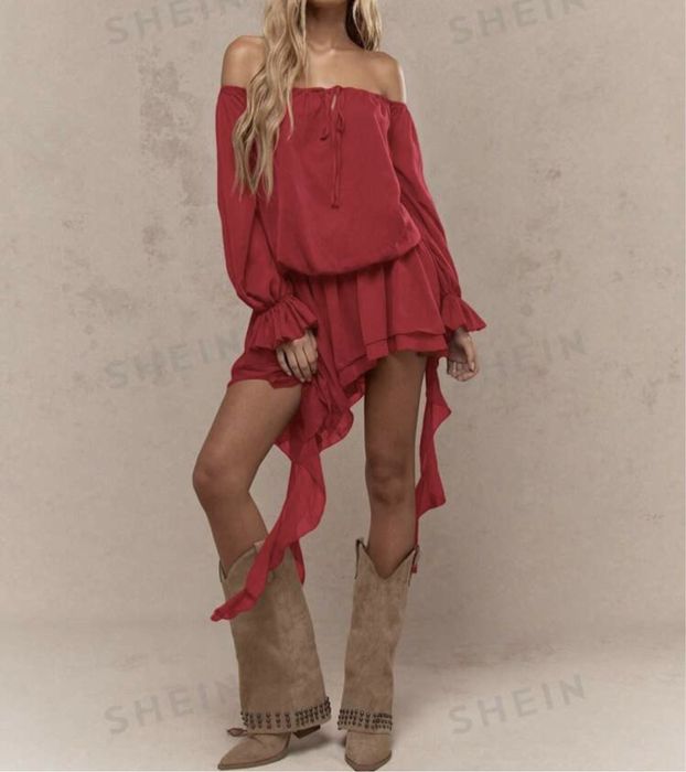 Rochie shein pe umeri