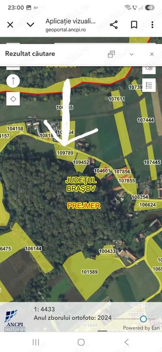 2 loturi intravilan la padure Lunca Calnicului, 480- 520 mp, 23.500 €