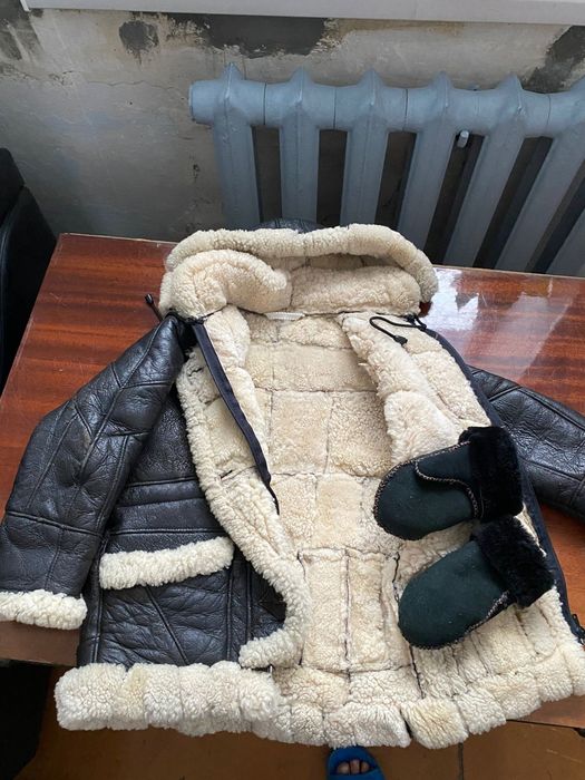 Дублёнка детская натуральная